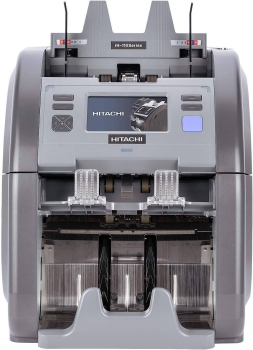 Hitachi IH‑110FS High‑Speed Banknote Counter & Sorter 40+ Currencies 1300 NPM 4.3″ Touch LCD Counting Machines