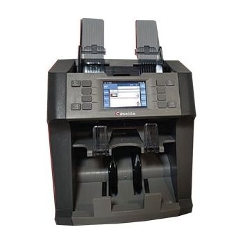 Cassida Neo 2-Pocket 12-Currencies Counting Machine with UV, MG, IR, Dual CIS