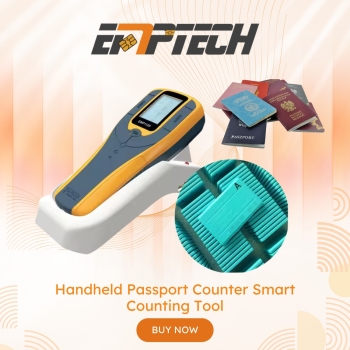 EmperorTech EMP-1120 Handheld Passport Counter Smart Counting Tool