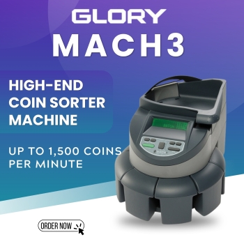 Glory Mach3 Coin Sorter/Counter