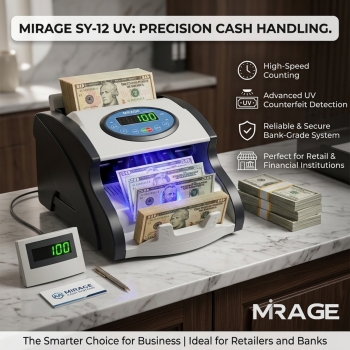 MIRAGE SY-12 UV Automatic Currency Counting And Detecting Machine